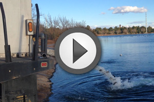 Watch Veterans' Park Fishing Pond Be Restocked