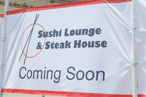 Sushi Lounge & Steak House Opening