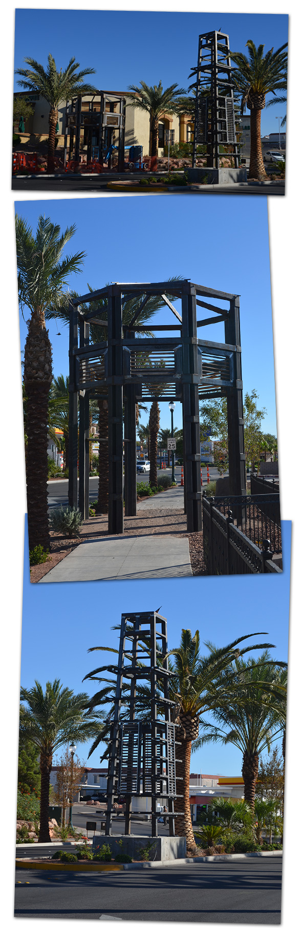 Welcome Archway in Boulder City, Nevada
