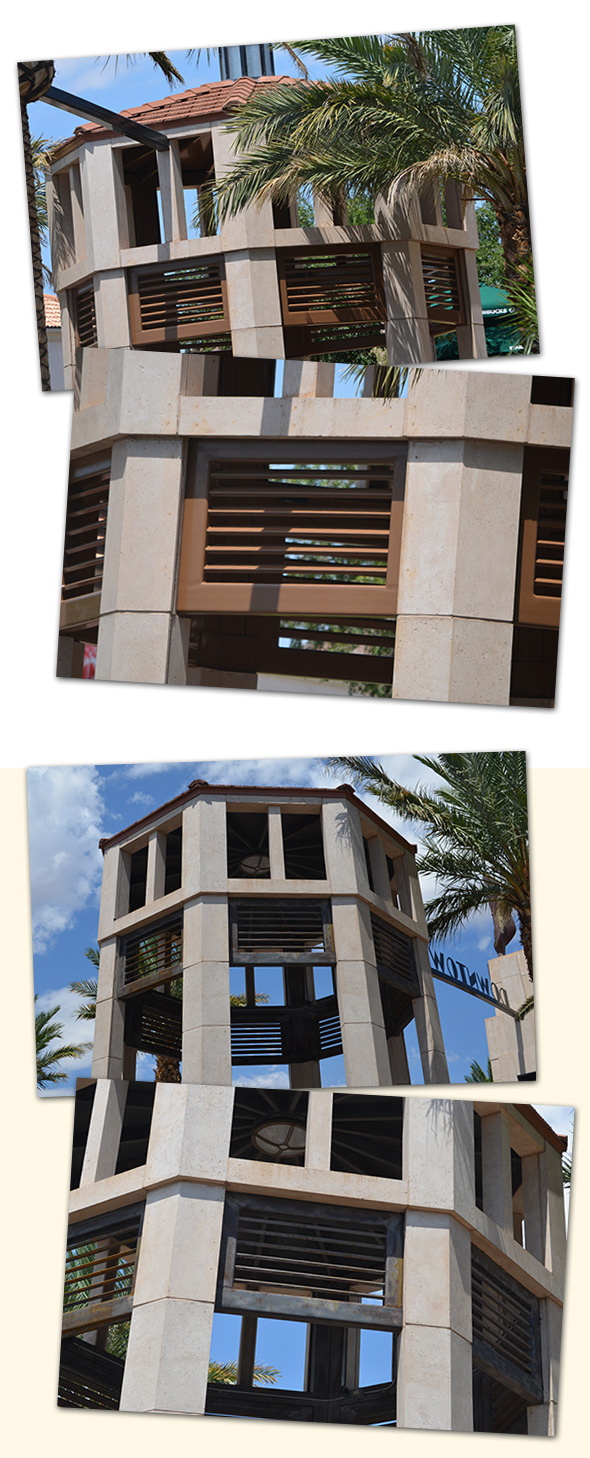 Welcome Arch Intake Towers in Boulder City, Nevada