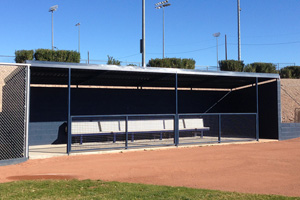 Whalen Field Dugouts Almost Done