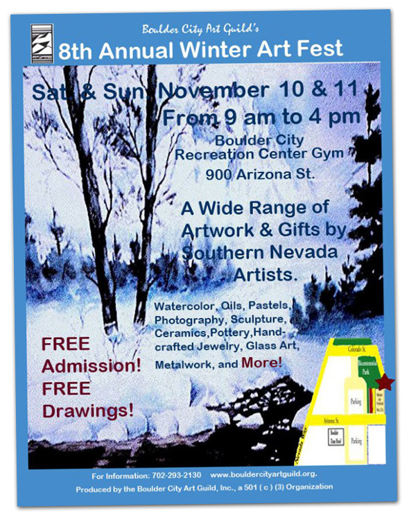 Winter Art Fest 2012 in Boulder City, Nevada