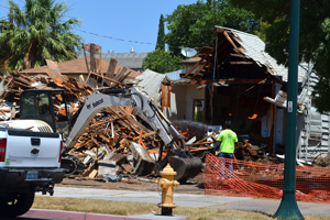 House Demo on Wyoming & Ave G.