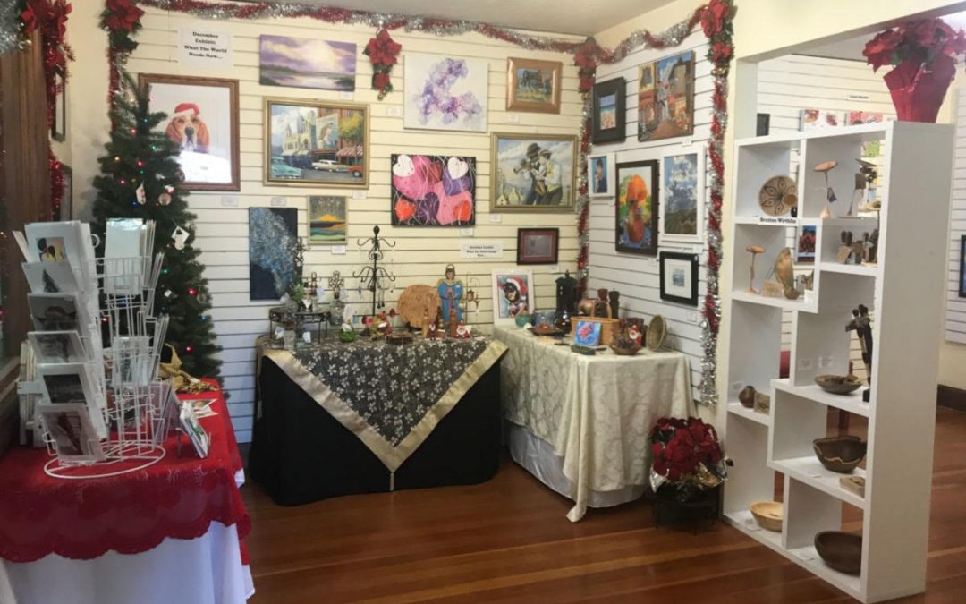 Holiday Artists in Action Show and Sale this Week