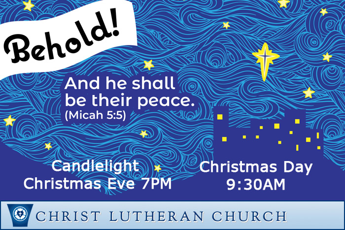 Christmas Services Christ Lutheran Boulder City, NV