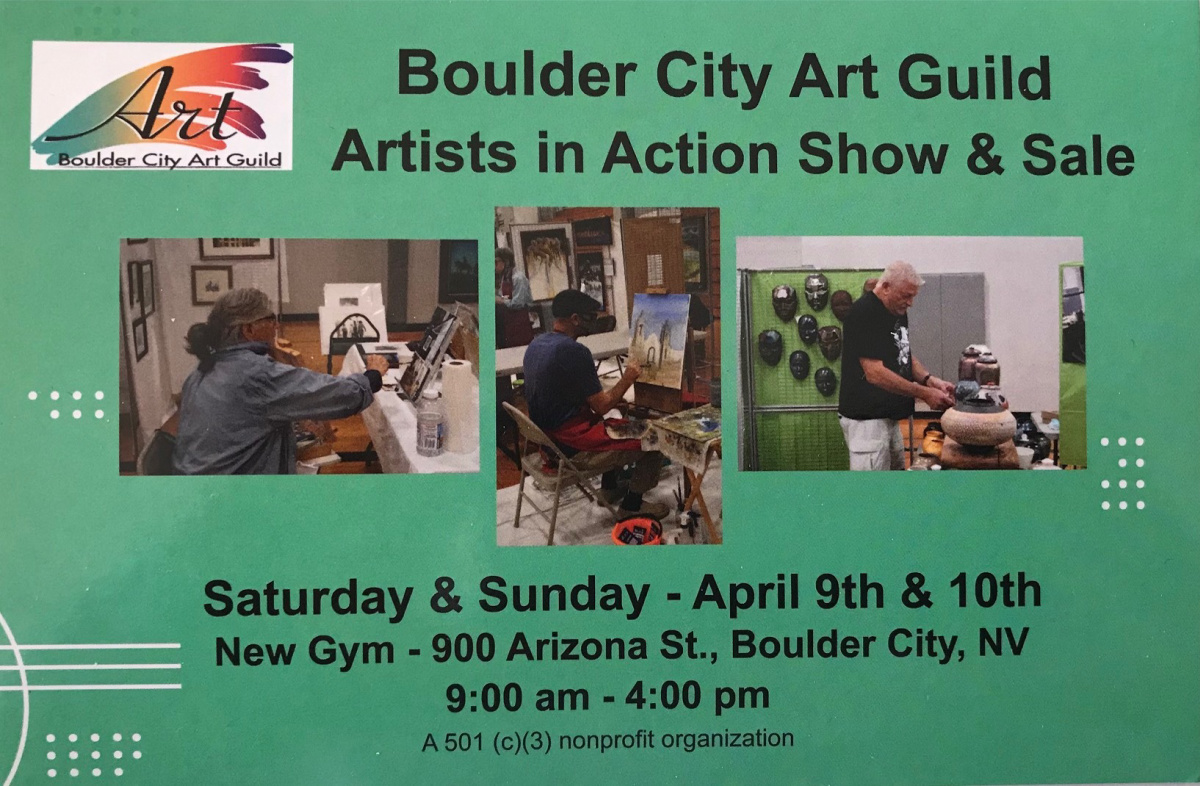Artists In Action Event Ad Boulder City, NV