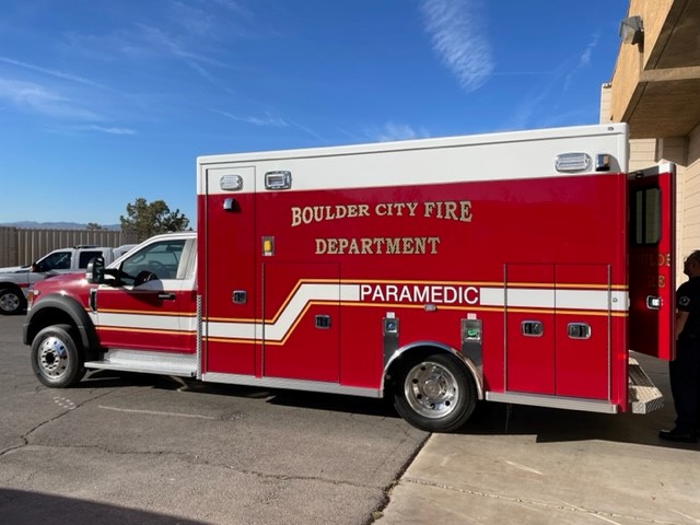 Boulder City Fire Department Acquires New Vehicle