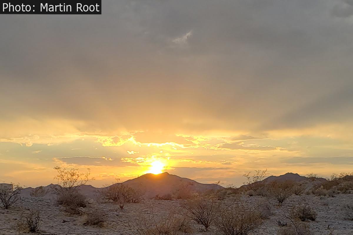Fan Photo: Desert Volcano by Martin Root
