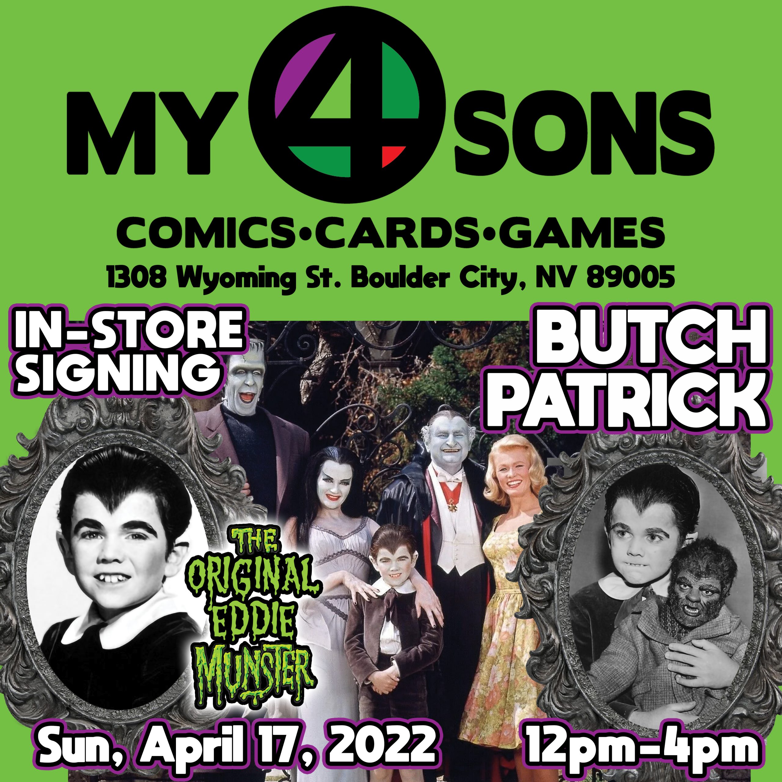 Butch Patrick My 4 Sons Boulder City, NV