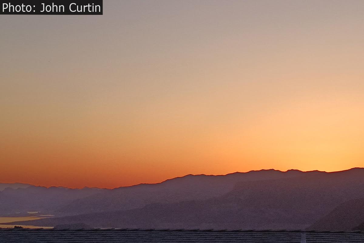 Fan Photo: Sunrise Over Lake Mead by John Curtin