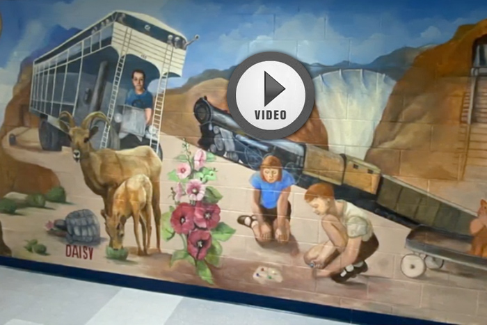 Martha P. King's New Artistic Mural