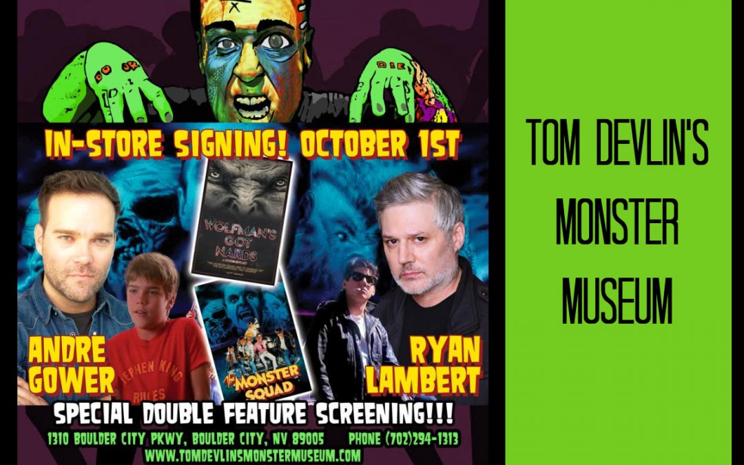 In Store Signing Set for Saturday at Tom Devlin’s Monster Museum