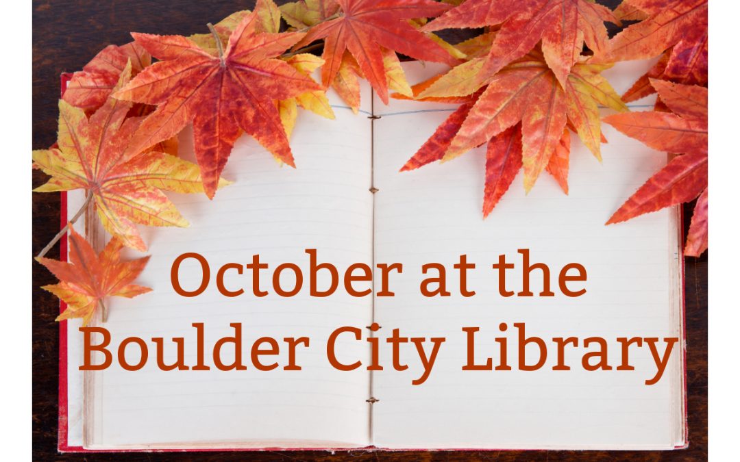 October Events at the Boulder City Library