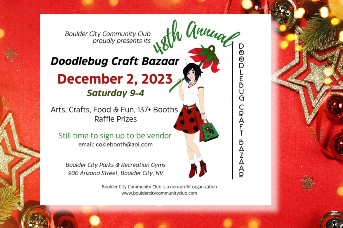 The Boulder City Community Club Doodlebug Bazaar 2023