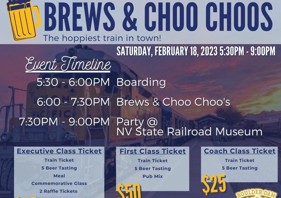 All Aboard for Brews and Choo Choos