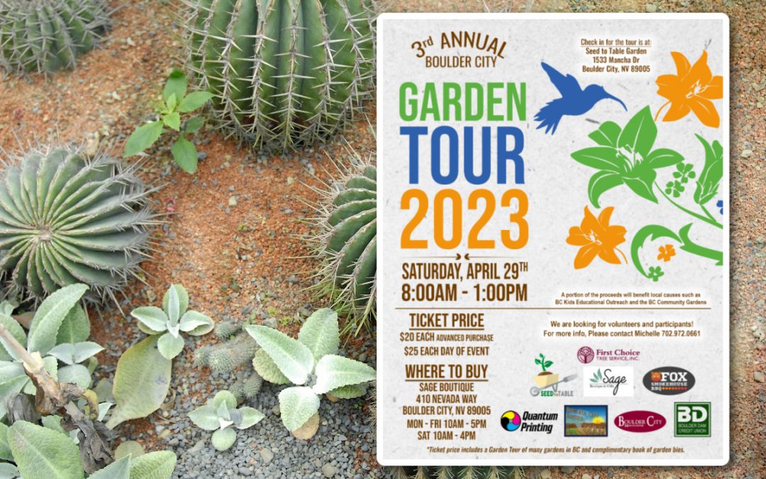 Third Annual Garden Tour Tickets On Sale Now