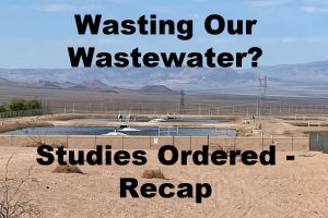 Wastewater Recap Boulder City, Nevada