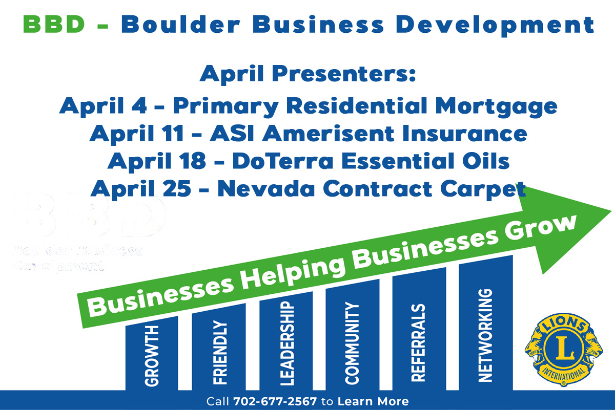 BBD Biz News Boulder City, Nevada