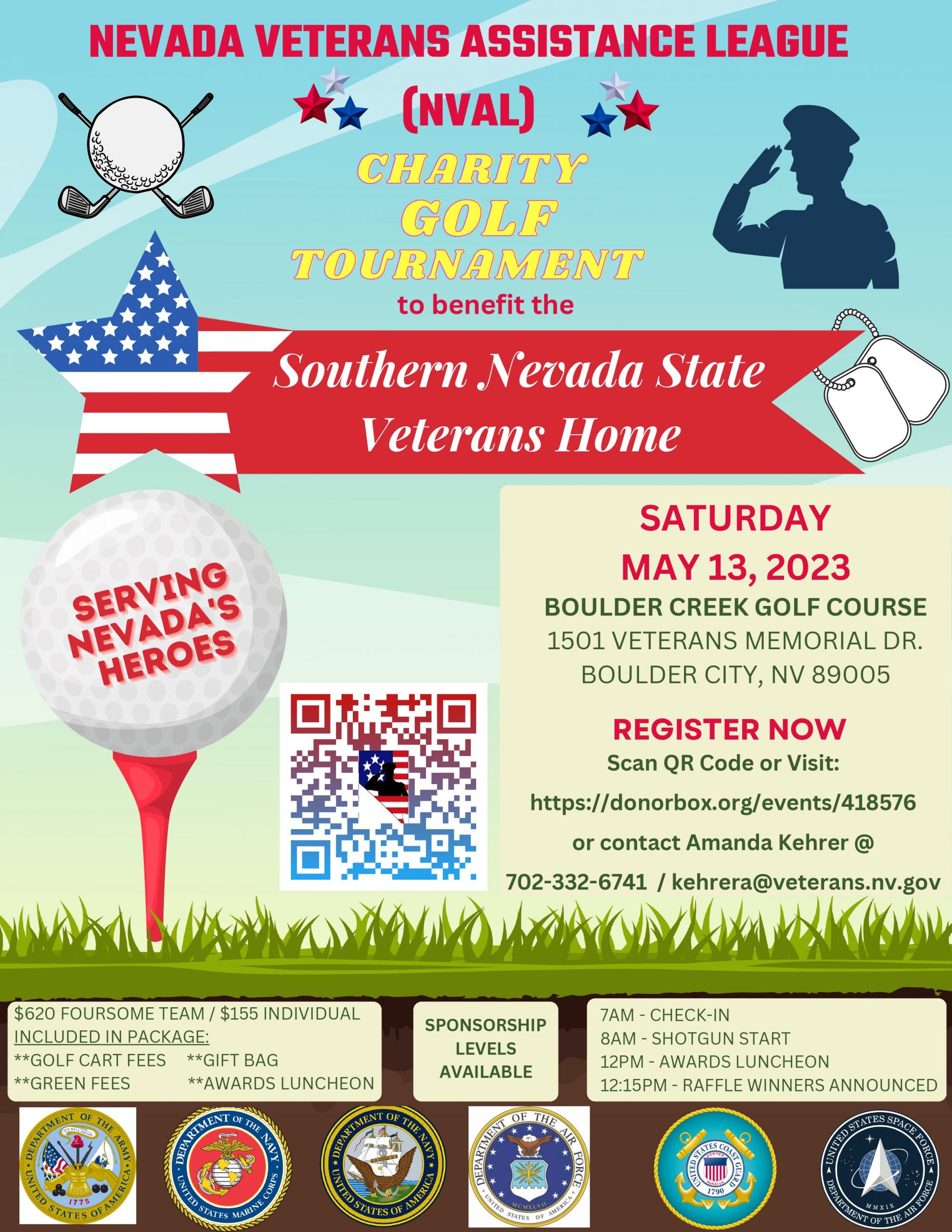 NVAL Golf flyer Boulder City Nevada