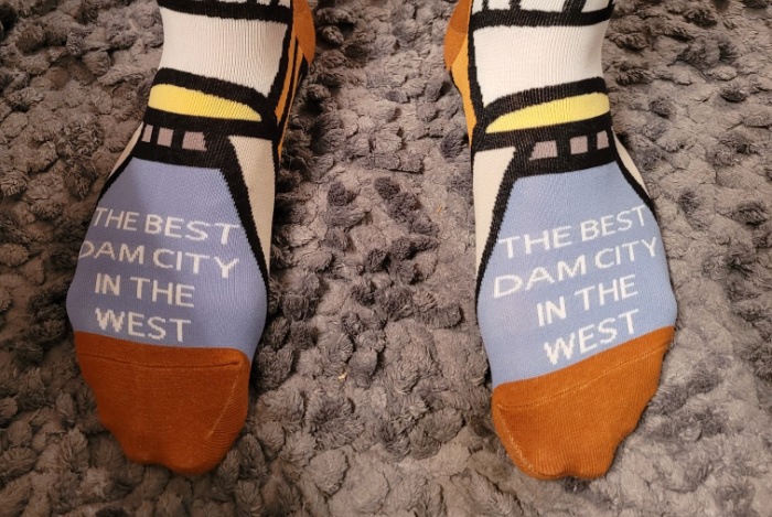 Sock Closeup Boulder City, Nevada