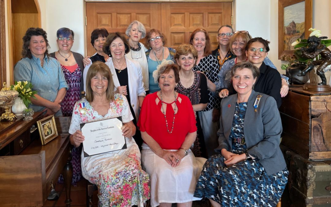 Connie Ferraro Honored by the Daughters of the American Revolution