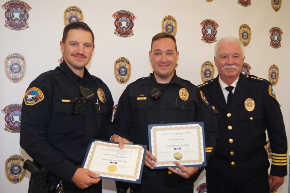 Third Annual First Responder Award Ceremony Held | Boulder City: Home ...