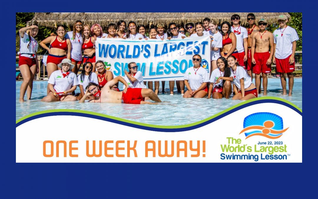 Join the World’s Largest Swimming Lesson Next Week!