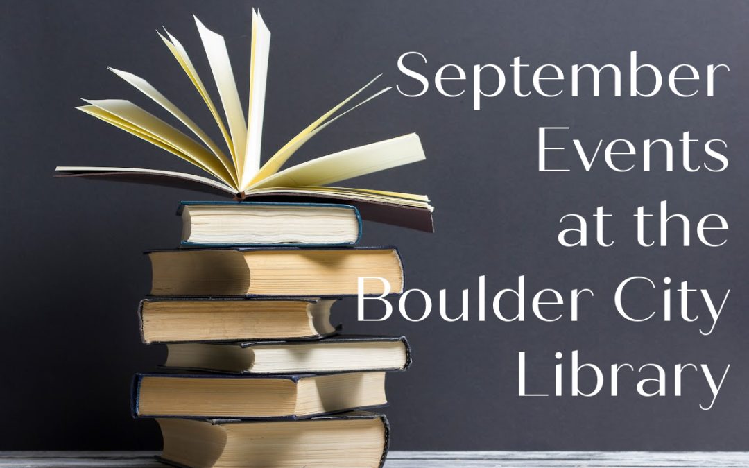 September 2023 at Boulder City Library