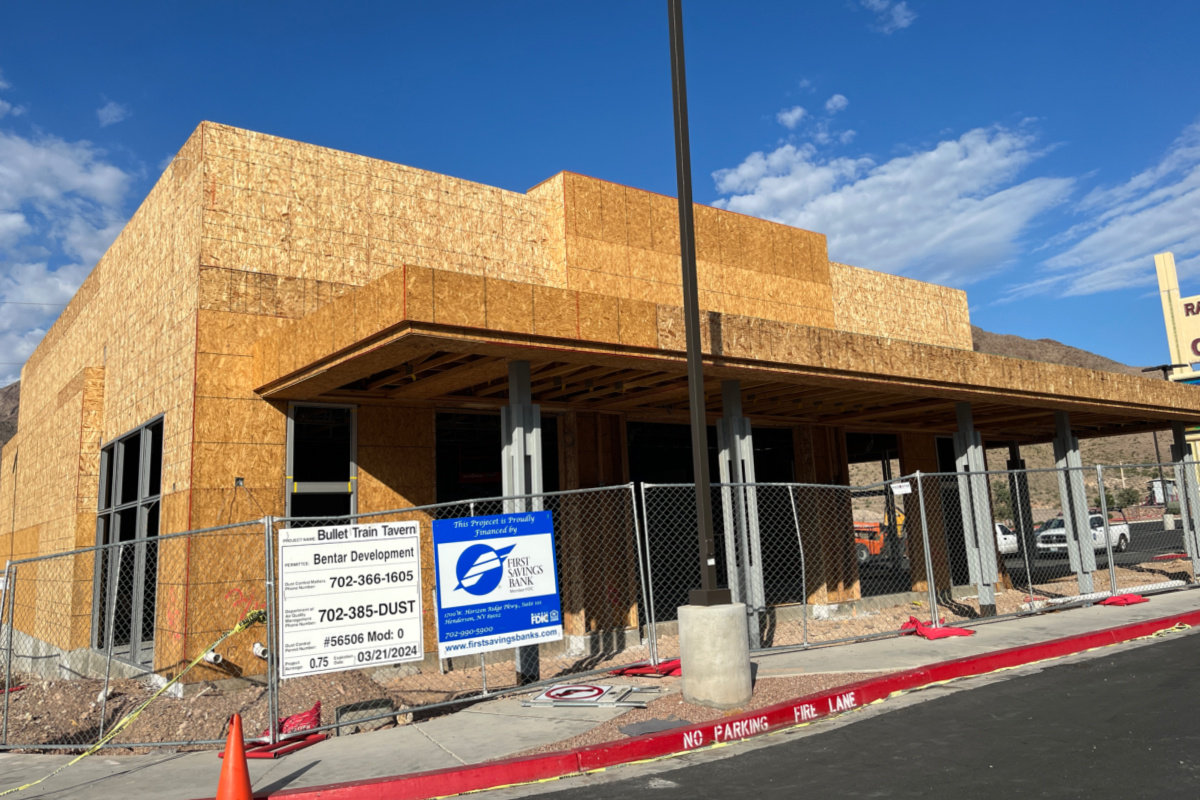 Coming Soon - The Bullet Train at Railroad Pass