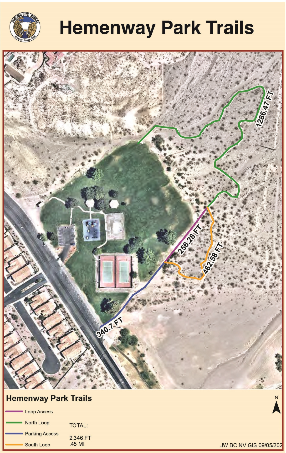 HemenwayParkTrails Boulder City Nevada