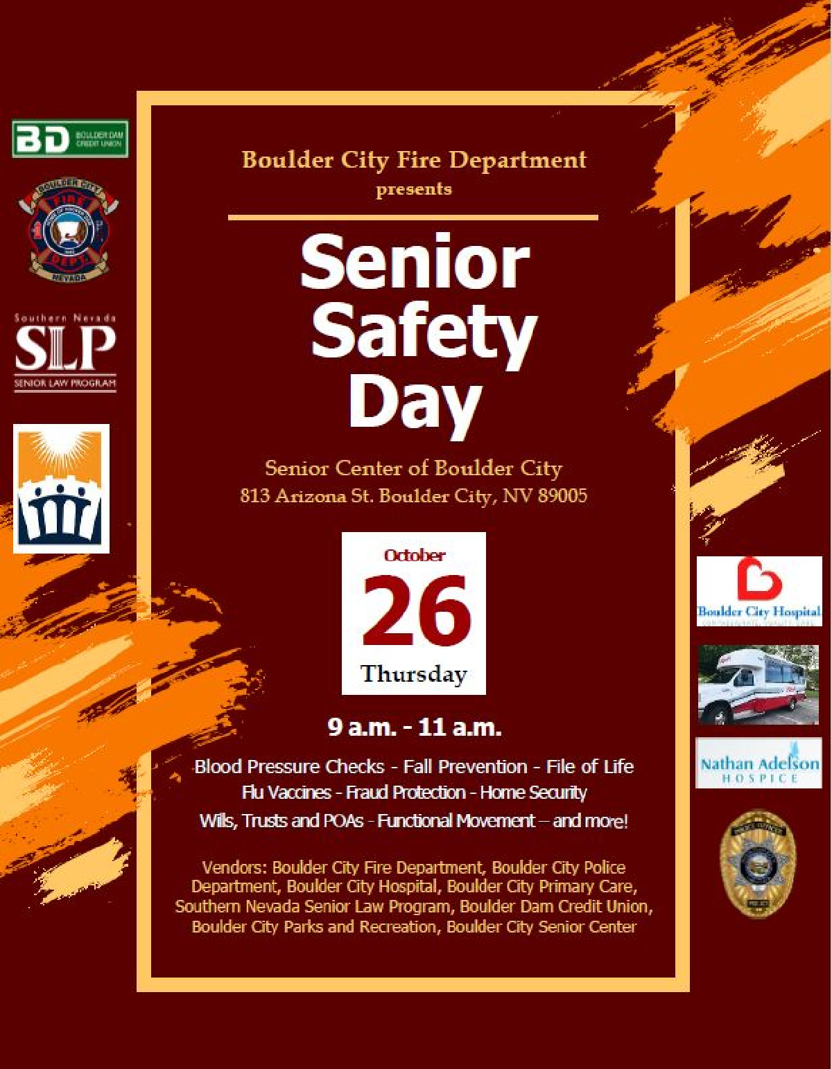 SeniorSafetyDay Boulder City Nevada