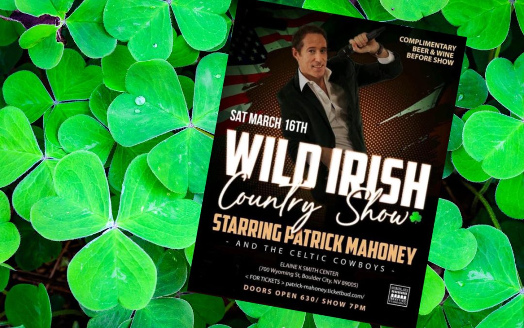 Patrick Mahoney Tickets On Sale NOW