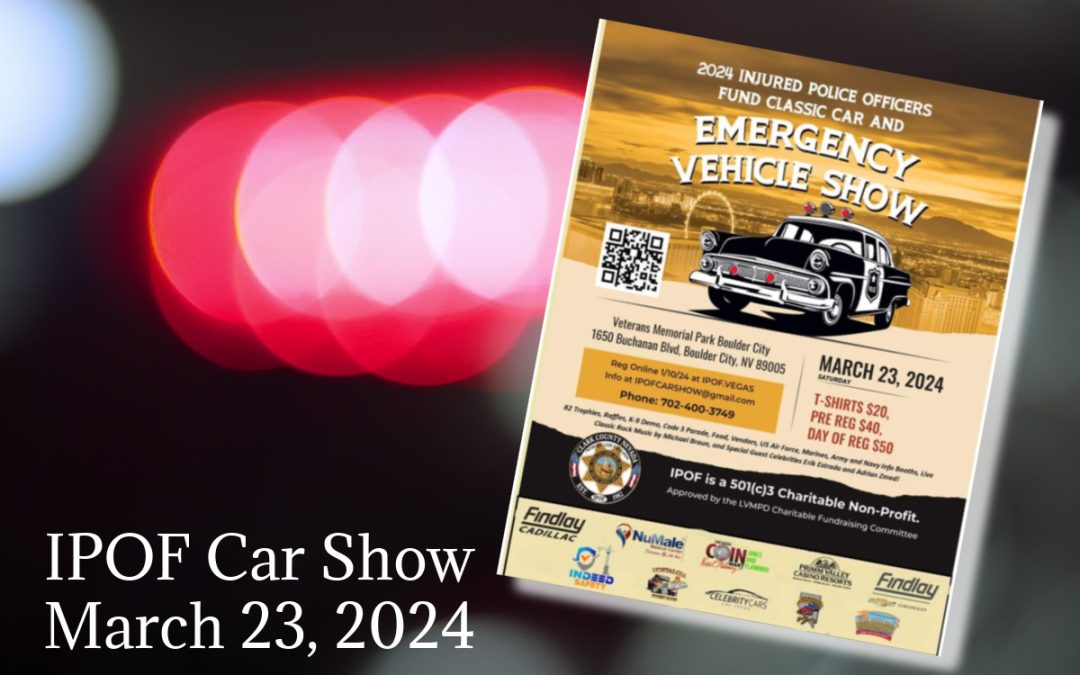 Injured Police Officers Fund to Host Emergency Vehicle Show