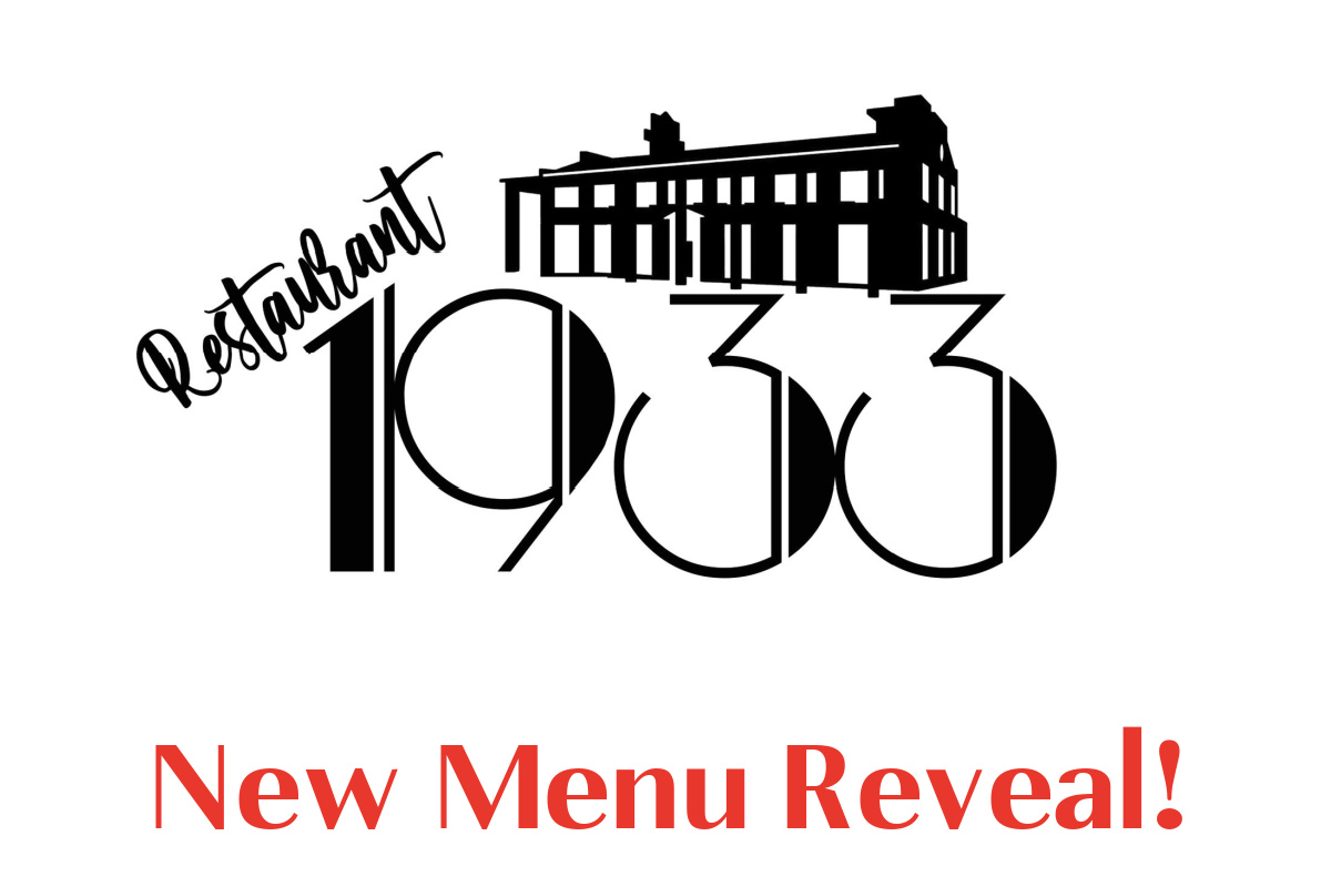 Restaurant 1933 Teases New Menu, Opening Date