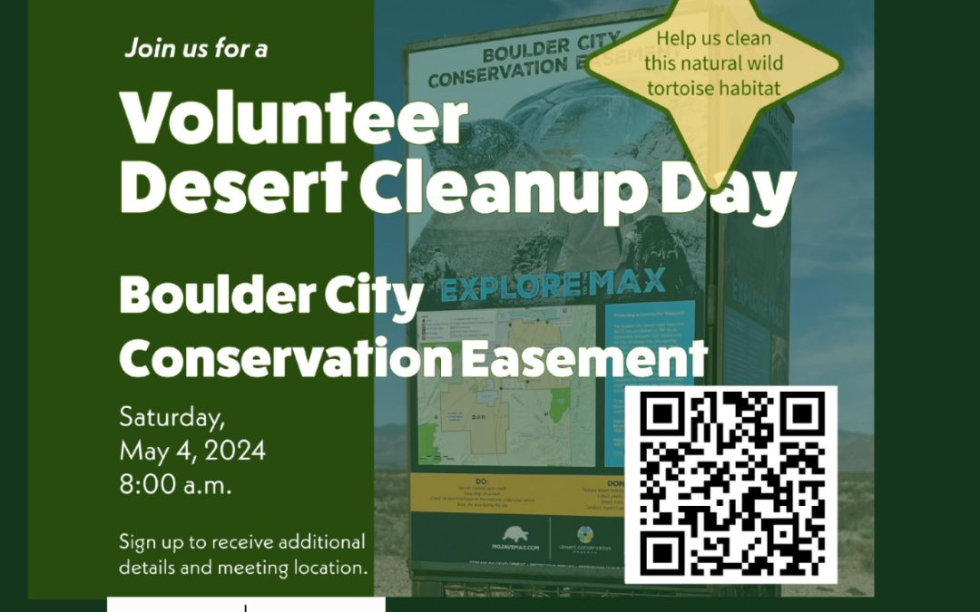Cleanup in the Boulder City Conservation Easement