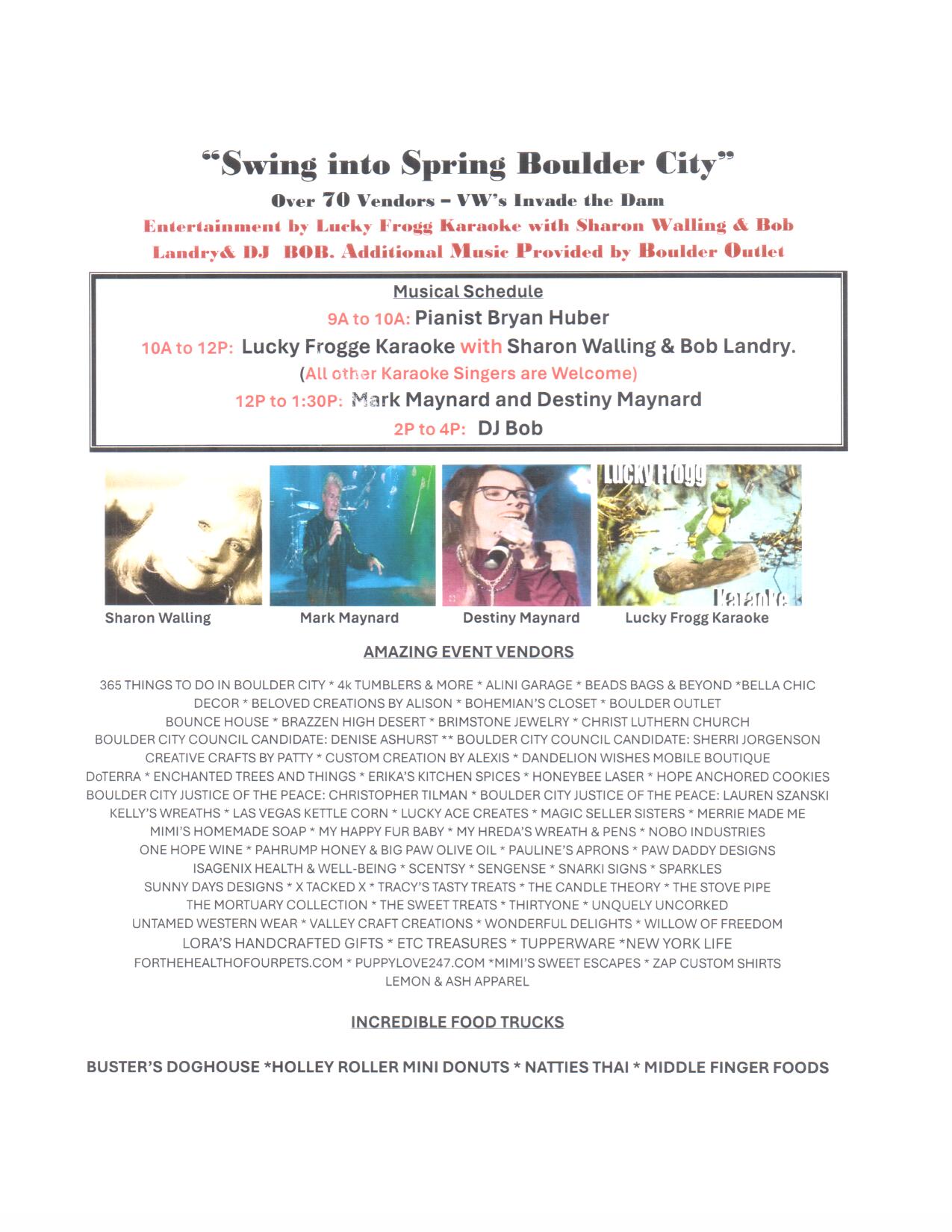 SpringFling Boulder City Nevada