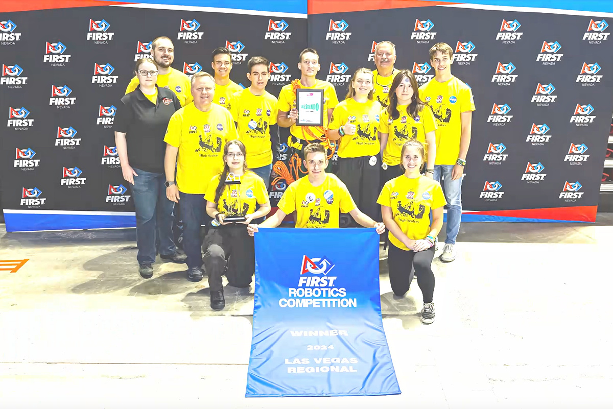 BCHS High Scalers Robotics Team Win Regional Competition!
