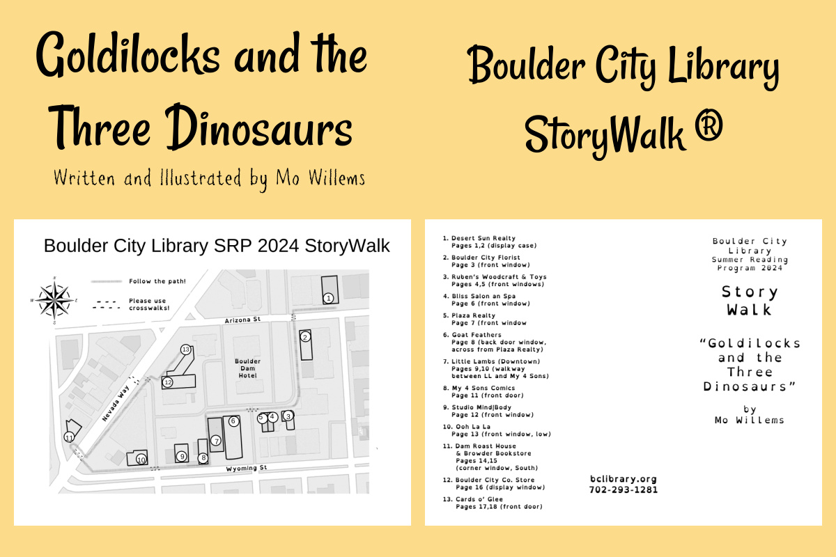StoryWalkMap Boulder City Nevada