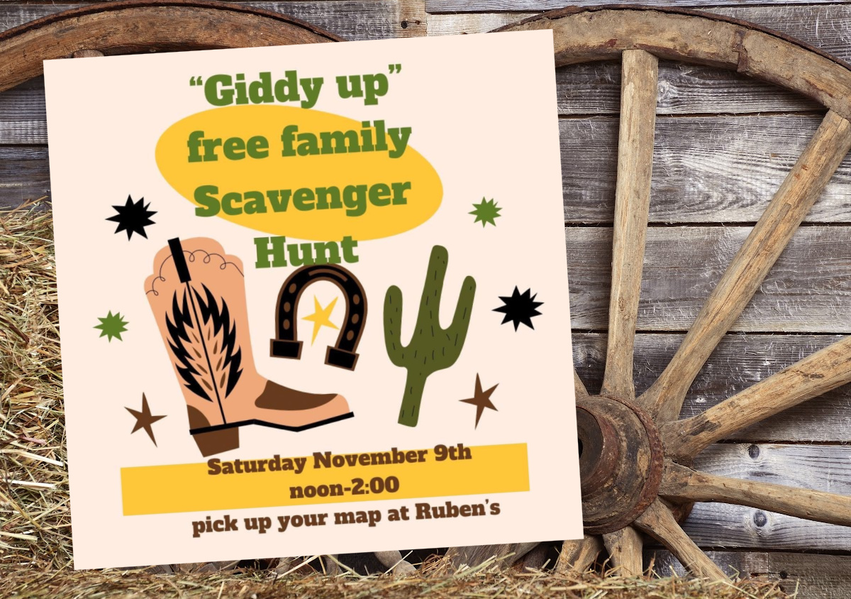 Scavenger Hunt Starts at Noon Today
