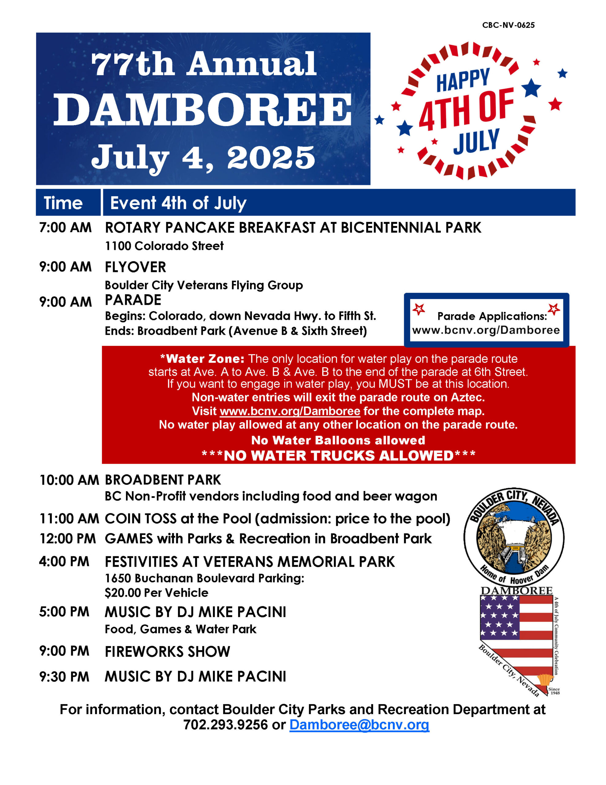 DamboreeEvents Boulder City Nevada