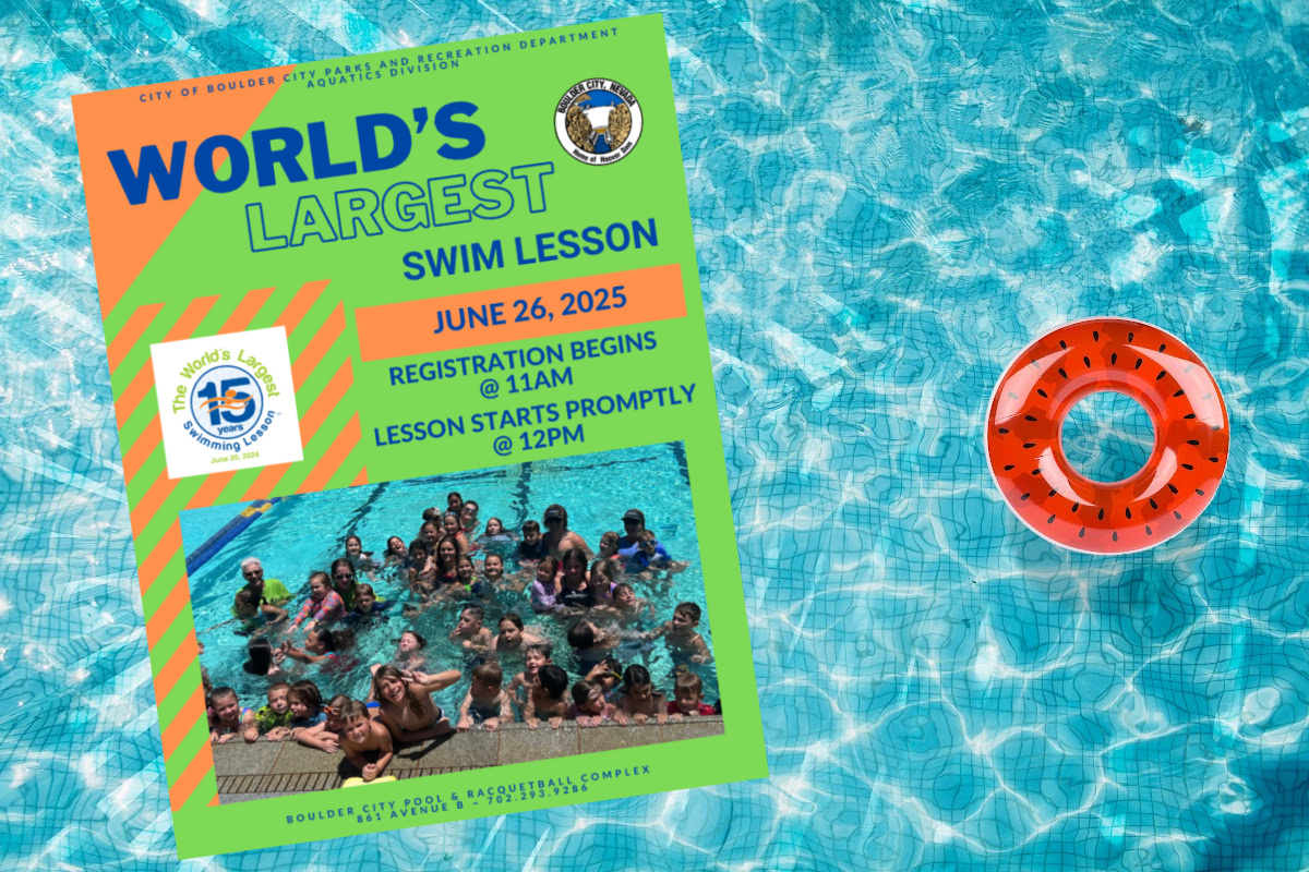Join the World's Largest Swimming Lesson June 26