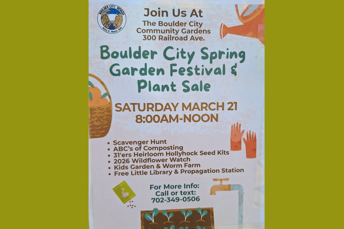 Plant Sale at Community Gardens March 21