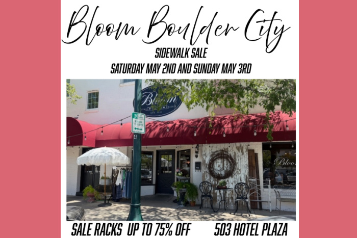 BloomSaleMay2026 Boulder City Nevada