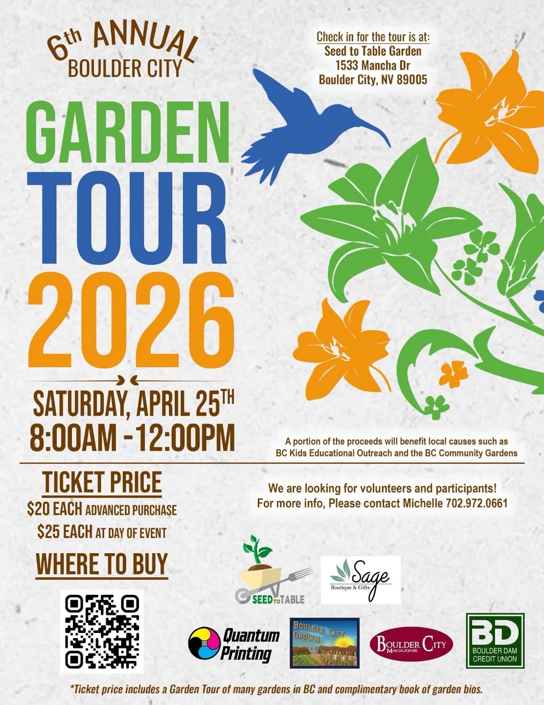 GardenFlyer Boulder City Nevada