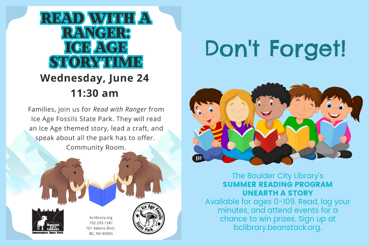 Library3 June 2026 Boulder City Library