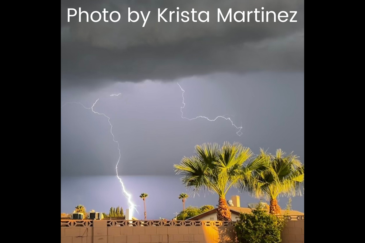 Fan Photo: Storm Strike by Krista Martinez