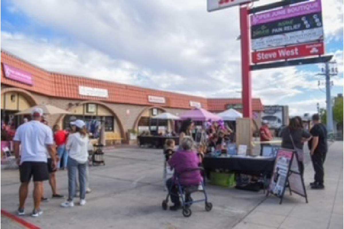 Last Friday market, courtesy of Sarah Iwinski, Serenity Salon and Spa