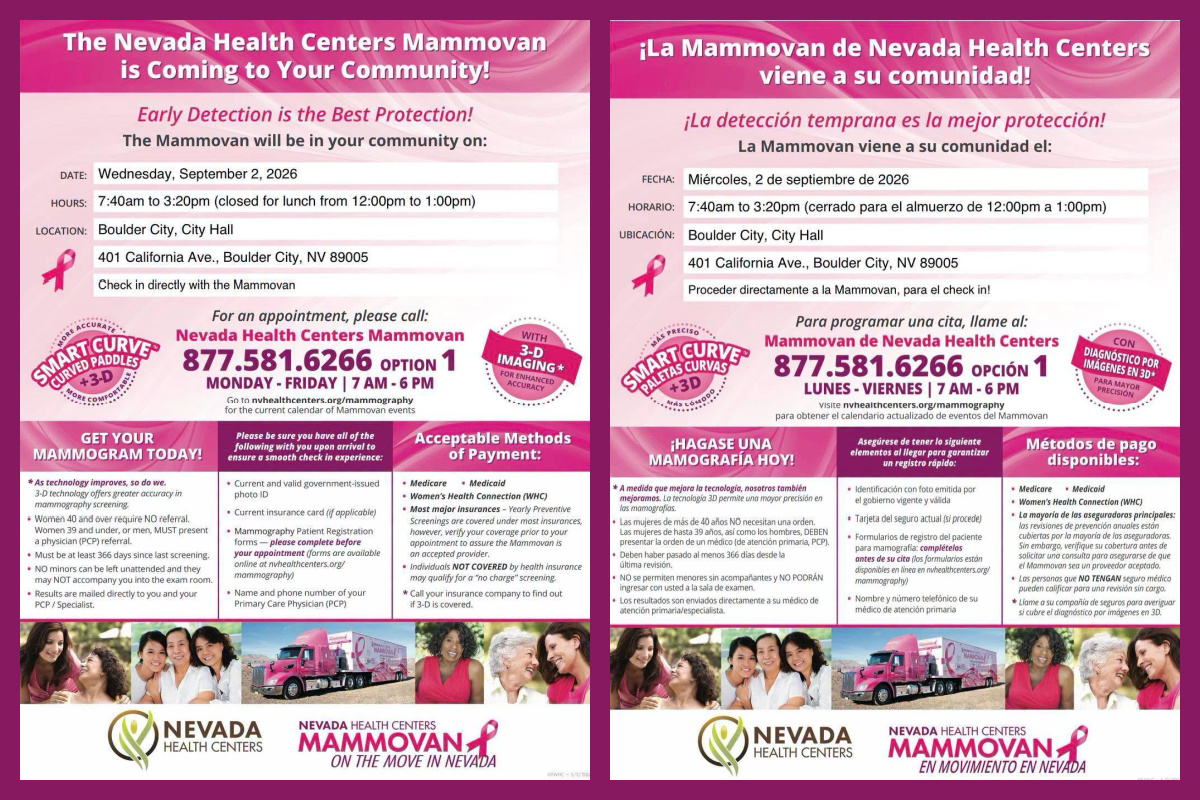 MammovanSep2026 Boulder City Nevada