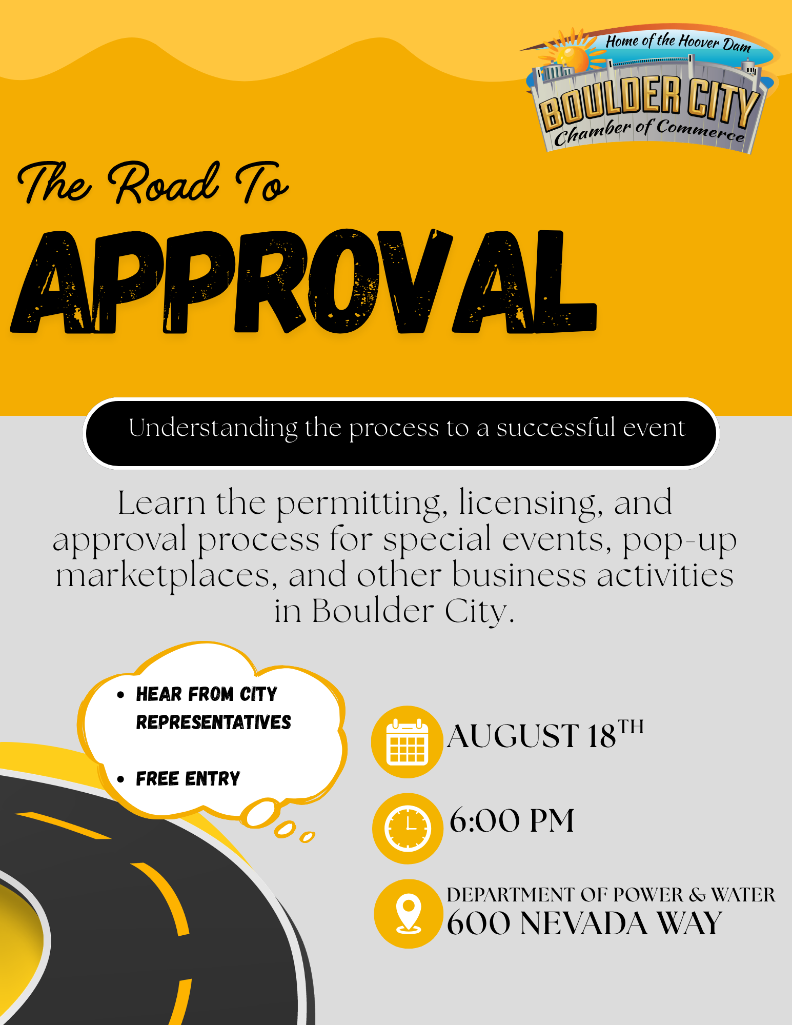 Special Events Educational Opportunity Boulder City Nevada
