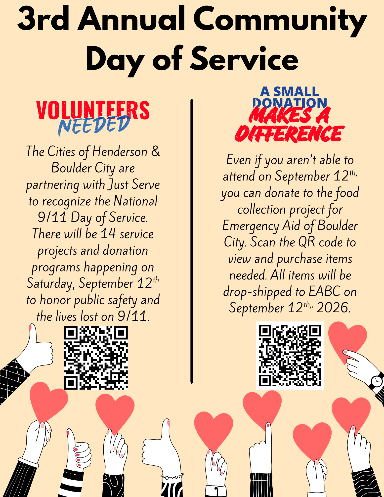 3rd Annual Community Day of Service